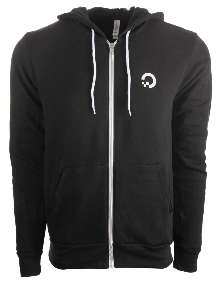 BellaCanvas Fleece Zip Hoodie