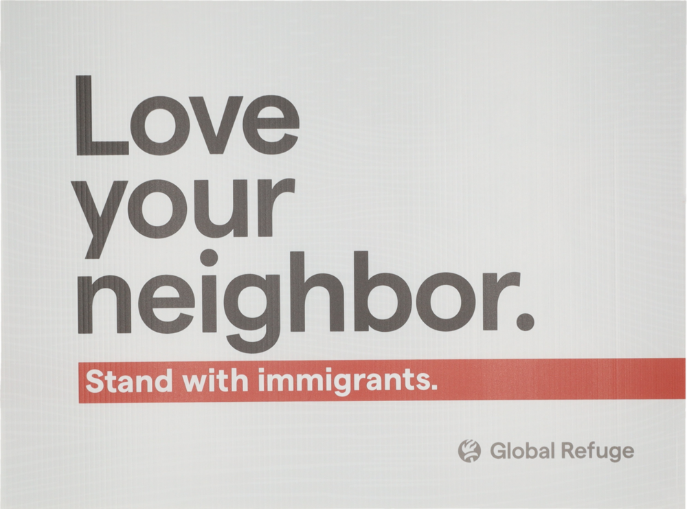 Love Your Neighbor Sign
