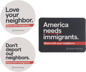 America Needs Immigrants Sticker Bundle (Packs of 3)