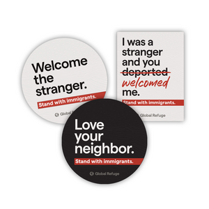 Welcome the Stranger Sticker Bundle (Packs of 3)