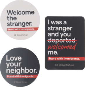Welcome the Stranger Sticker Bundle (Packs of 3)