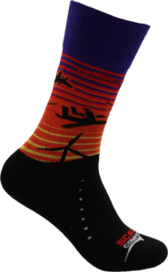 Desert Sunset Crew Socks