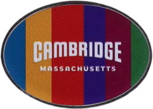 Cambridge Rainbow Lapel Pin