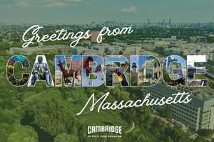 Greetings from Cambridge Postcard