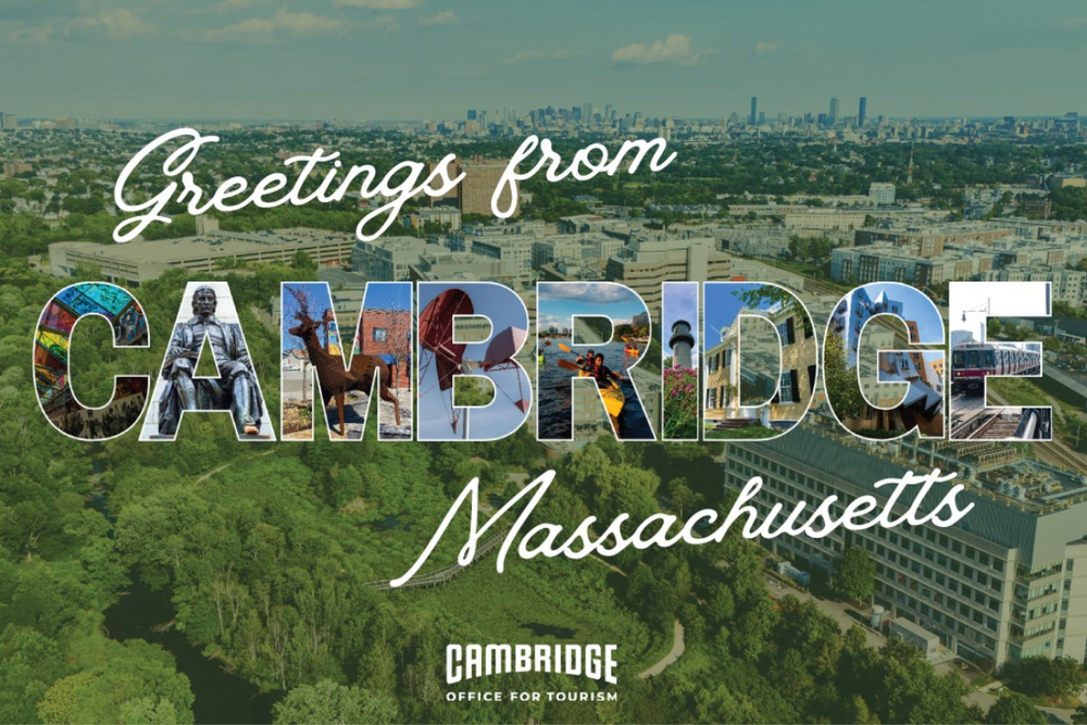 Greetings from Cambridge Postcard