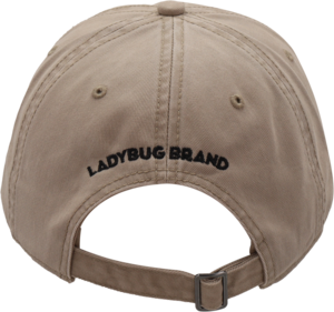 Ladybug Khaki Hat