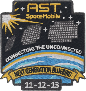 BlueBird 11-13 Mission Patch
