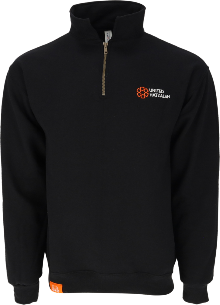 United Hatzalah Official 1/4 Zip Sweatshirt
