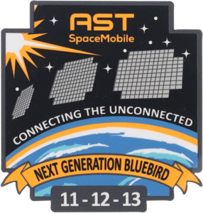 BlueBird 11-13 Mission Sticker