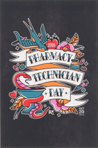 2026 Pharmacy Technician Day Postcards (Pack of 10)