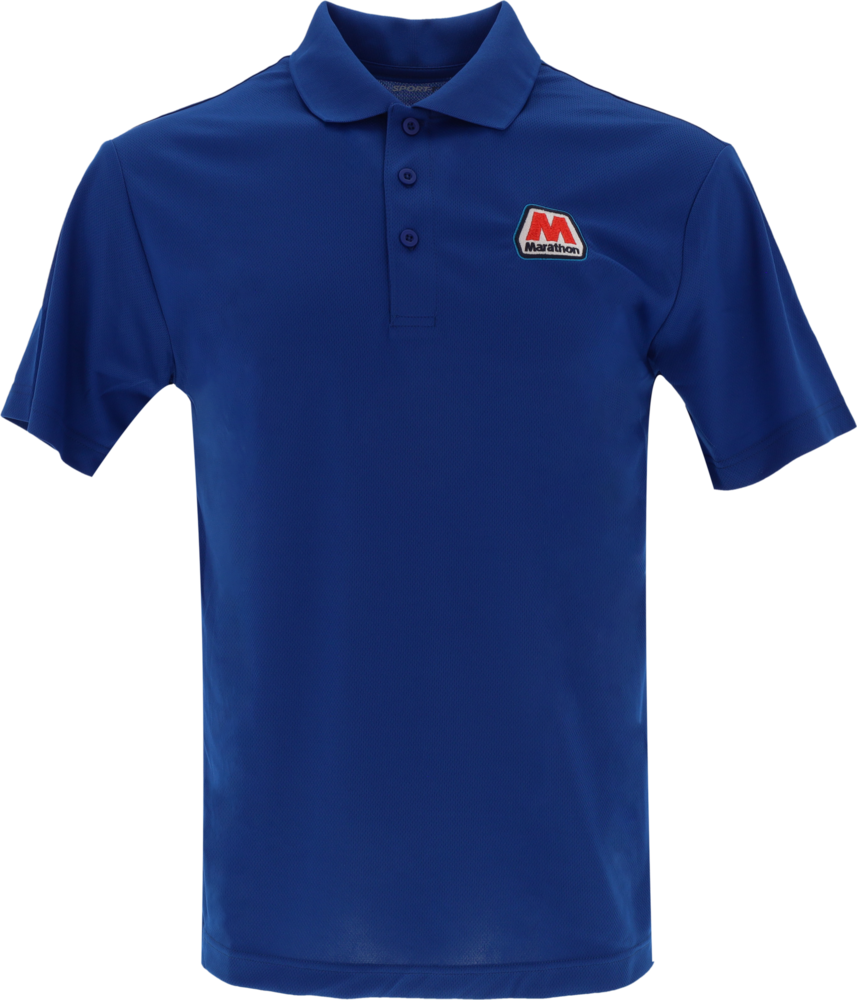 Unisex Sport-Tek Posicharge Racermesh Polo - Marathon Logo