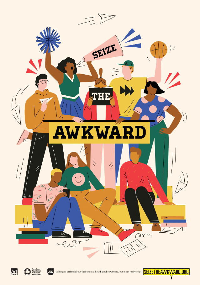 Seize the Awkward Small Posters (Pack of 5)