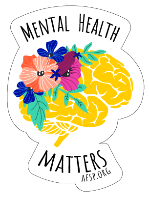 Mental Health Stickers (Pack of 14)