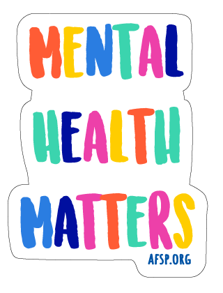Mental Health Stickers (Pack of 14)