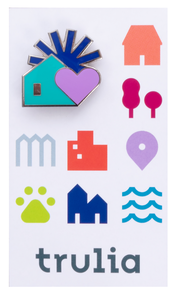 Trulia Hard Enamel Pin NEW Employee Swag Store Trulia Hard Enamel Pin NEW Employee Swag Store