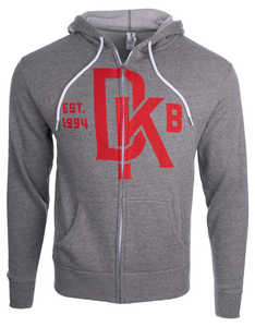 Diamond Knot Zip Hoodie