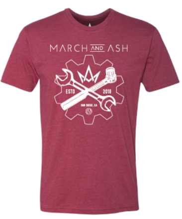 March and Ash Wrench T-Shirt