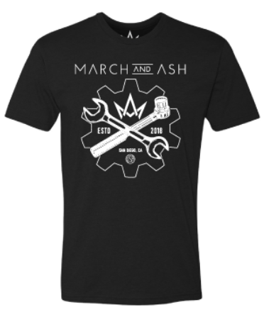March and Ash Wrench T-Shirt