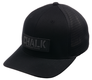 Black Velcro Patch Hat