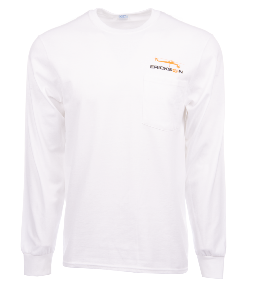Men's Air Crane Long Sleeve T-shirt with Pocket