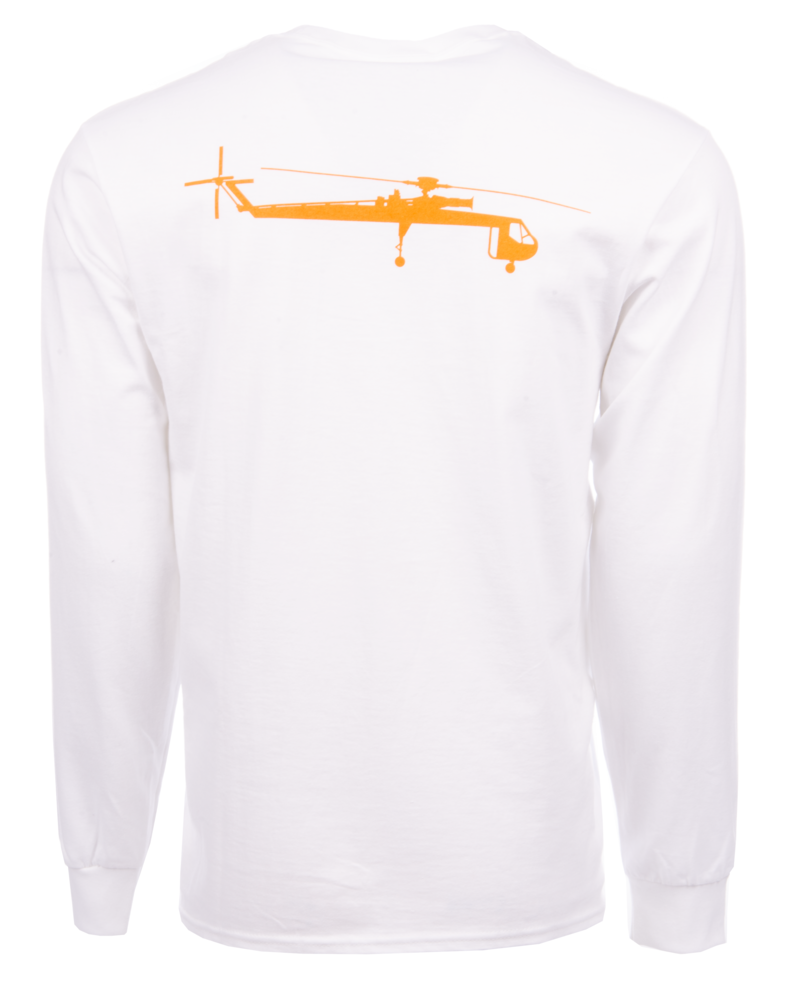 Men's Air Crane Long Sleeve T-shirt with Pocket