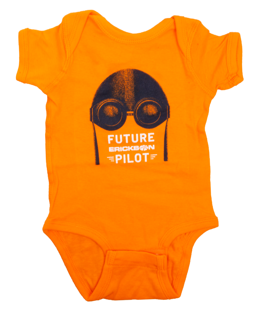 Future Erickson Pilot Baby Onesie