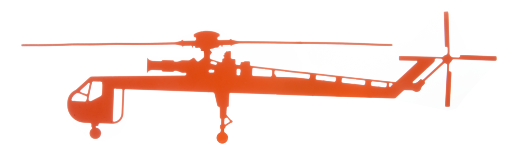 Air Crane S64 Wall Art