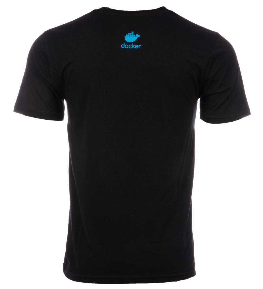 White on Black T-shirt