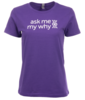 Fitted Ask Me My Why Tee image 1
