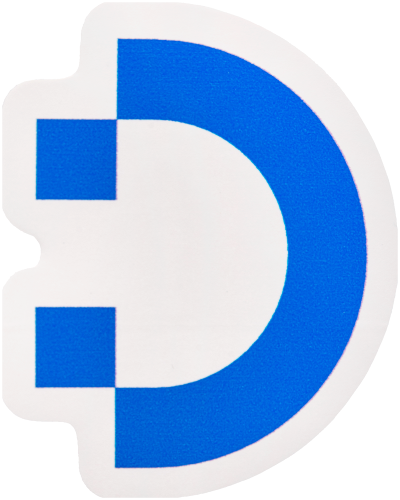 DO Smiley Face Sticker