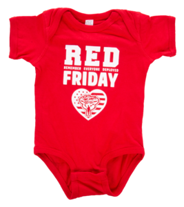 Red Friday Onesie