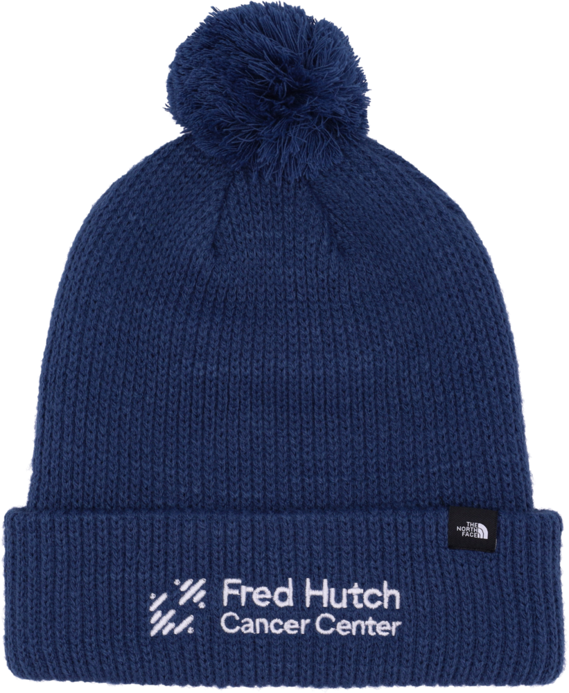Fred Hutch TNF Pom Beanies