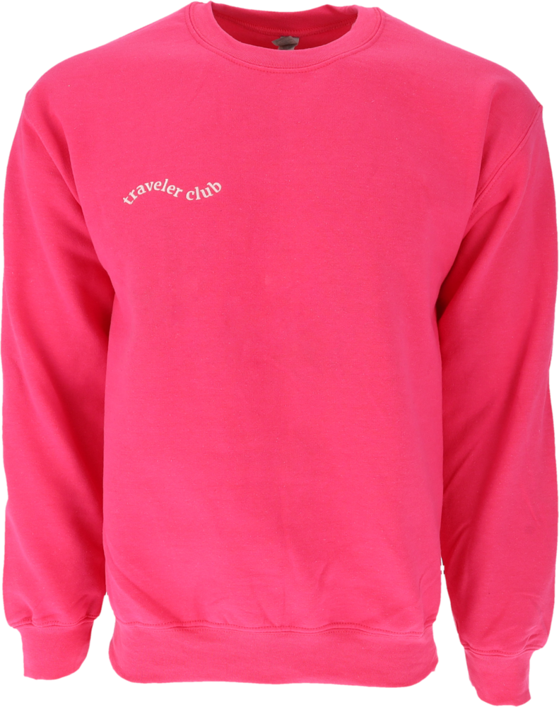 Unisex Traveler Club Crewneck Sweatshirt
