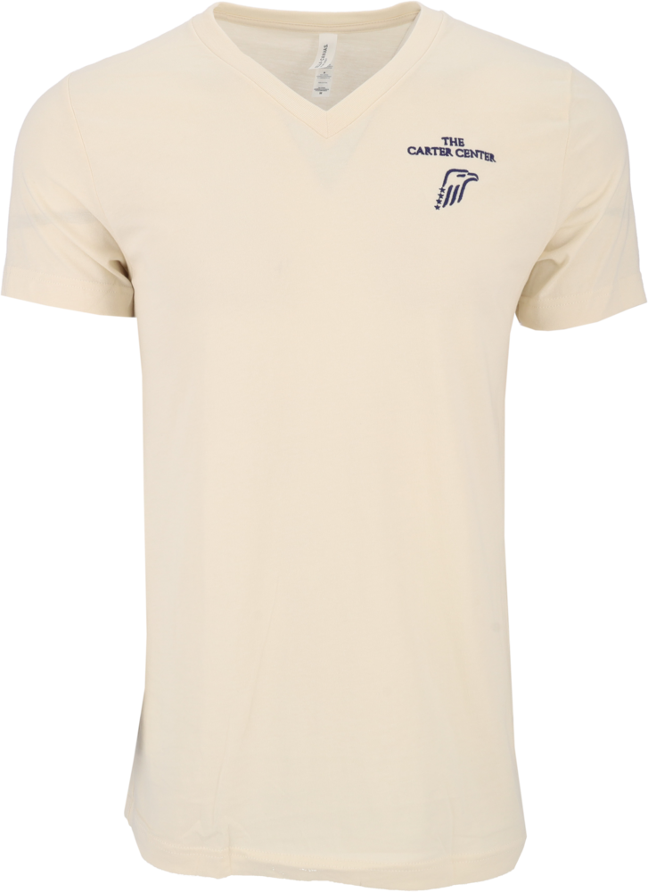 Unisex Short Sleeve Natural White T-Shirt