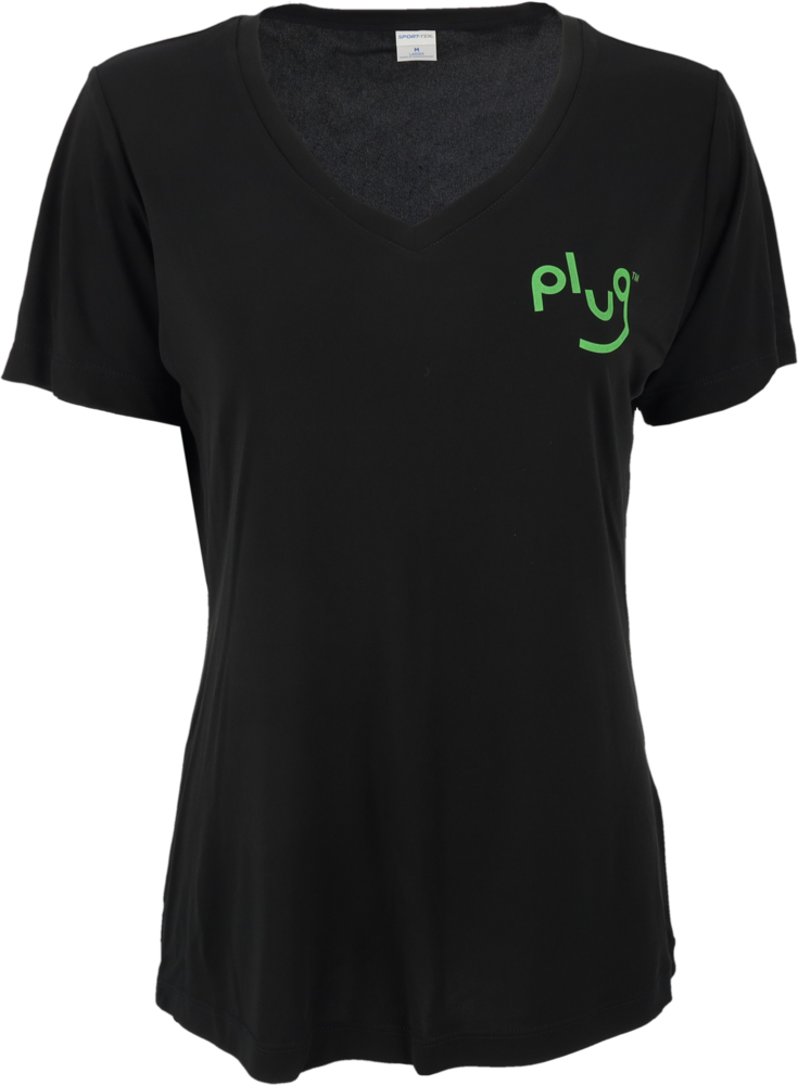Women's 100% Polyester Sport-Tek® V-Neck Competitor™ Tee
