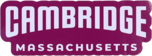 Cambridge, Massachusetts Sticker