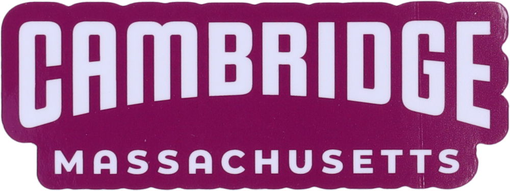 Cambridge, Massachusetts Sticker