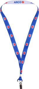 Marathon & Arco 2-sided Lanyard