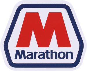 Marathon Logo Sticker