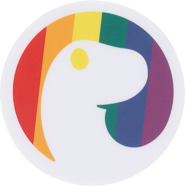  Sticker - rainbow-no transition