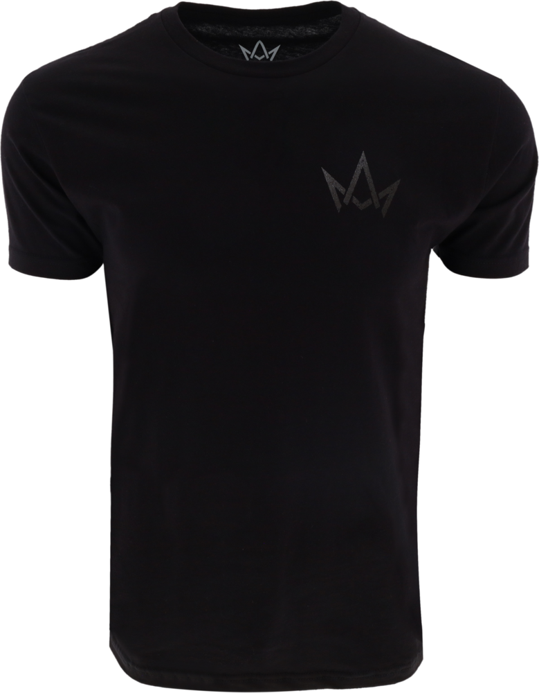Black Faded Logo T-Shirt