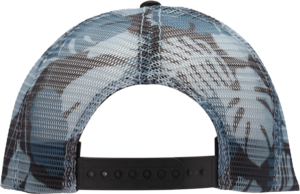 Leaf Print Snap Back Hat