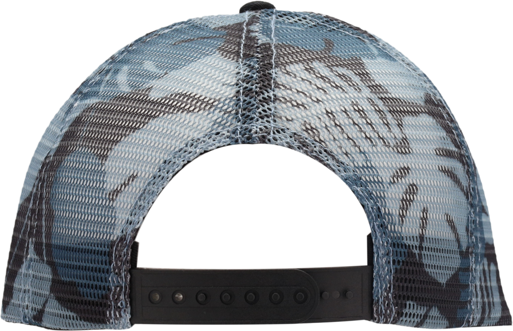 Leaf Print Snap Back Hat