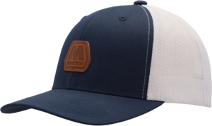 Marathon Trucker Hat - Leather Patch