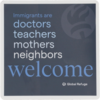 Immigrants Are Welcome Here Sticker image 2