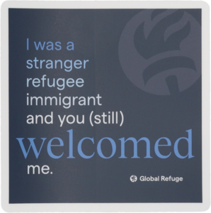 You Still Welcomed Me Sticker
