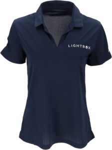 Women's Nike Polo: Navy