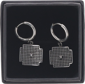BlueBird Earrings Hanging - Surgical Steel