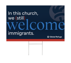 In This Church Yard Sign