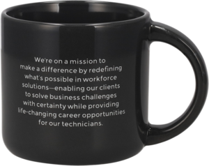 14 oz Minolo Mission Statement Mug